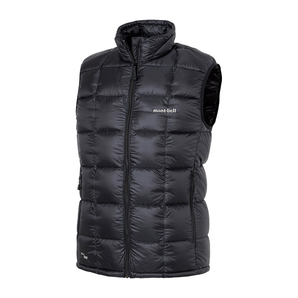 *單一特惠*(男)【mont-bell】Superior Down Vest 800FP 羽絨背心-黑 1101663B