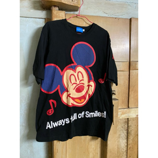 日本東京迪士尼 TOKYO Disney米奇紀念大圖短袖T恤上衣