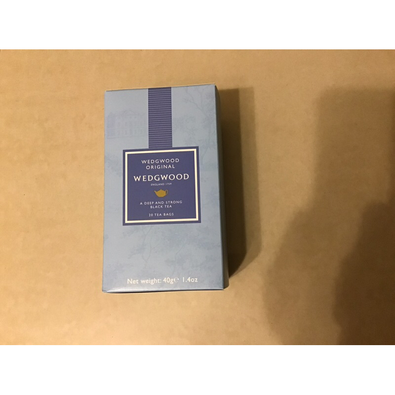 Wedgwood 經典英式紅茶茶包-20入(2025/6/30)