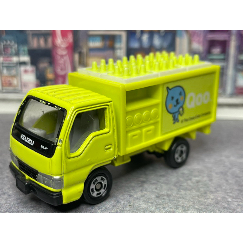 tomica no.105 isuzu elf QOO 汽水 盒組 SET 貨車 83 物流車 配送車