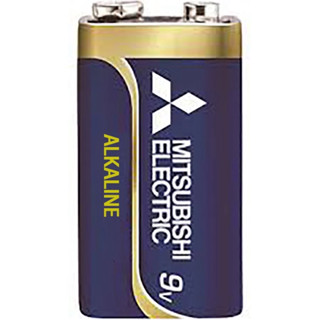 【防災達人】三菱電池 MITSUBISHI 9V鹼性電池 方型電池 住警器 火災警報器 TOSHIBA 9V鹼性電池