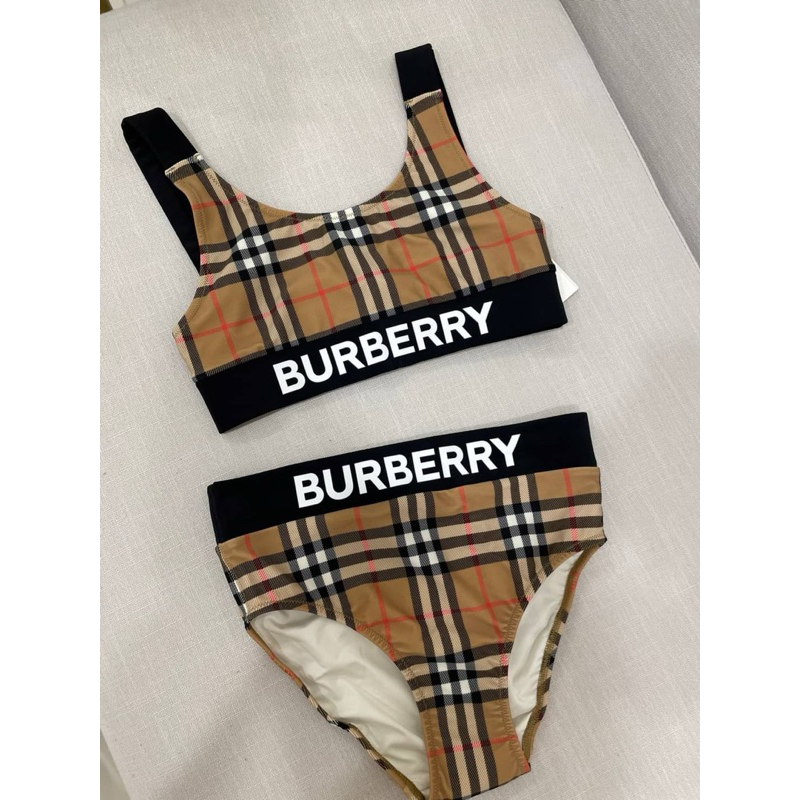 burberry 全新12A女童150/72適合XS-S 比基尼 泳裝 內衣