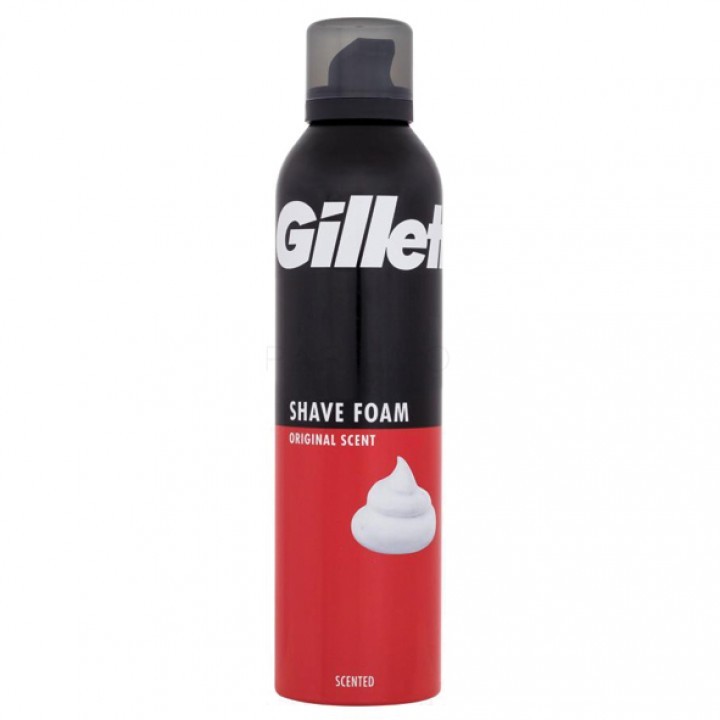 【Gillette 吉列】刮鬍泡-香草(300ml)