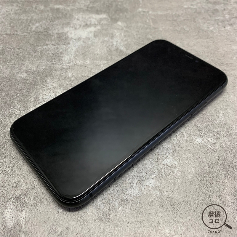 『澄橘』Apple iPhone 11 128GB (6.1吋) 黑《二手 無盒裝 中古》A67056