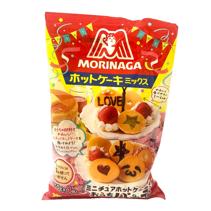 日本 MORINAGA 森永 袋裝 鬆餅粉 蛋糕粉 600g 手作 甜點 烘培