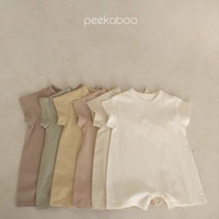 peekaboo 黃油純棉寶寶連身衣《現+預》｜寶寶包屁衣 女寶 男童 寶寶衣服 嬰兒衣服 兒童睡衣 韓國童裝