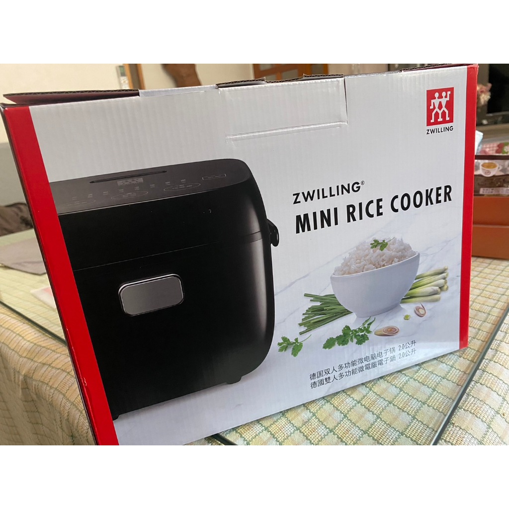 《全新品》雙人牌 德國雙人多功能微電腦電子鍋 2L  ZWILLING MINI RICE COOKER