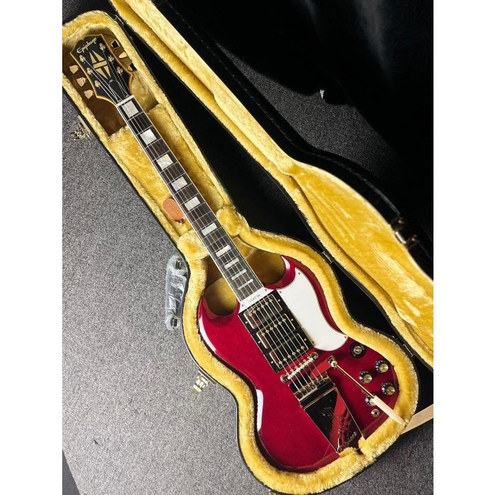 高階 Epiphone Joe Bonamassa 1963 SG Custom Dark Wine Red 現貨到