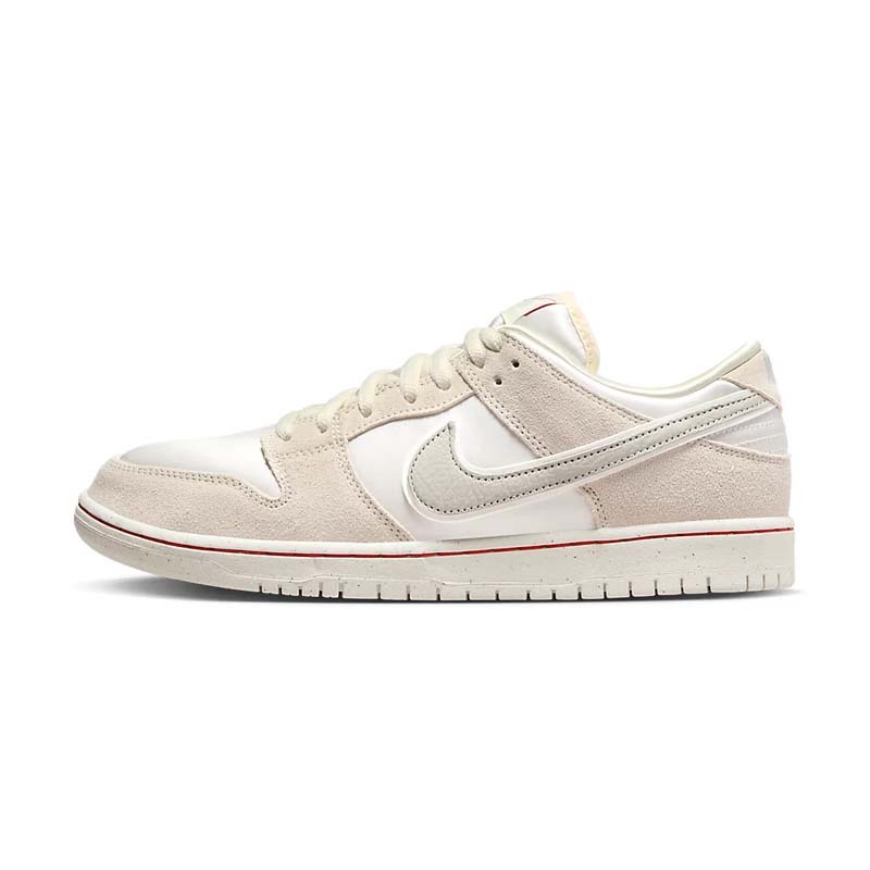 Nike Dunk SB Low "City Of Love" 情人節限定 紅線 奶茶 男 FZ5654-100