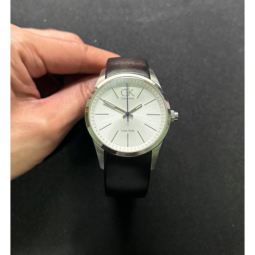 [二手]Calvin Klein 凱文克萊錶 CK手錶（沒電,需換錶帶）（無原表盒）