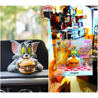 【神經玩具】現貨 SOAP STUDIO CA904 湯姆貓與傑利鼠 迷你半身胸像 漢堡包款 公仔 經典美國動畫