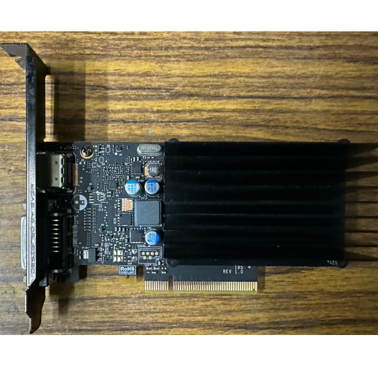 艾維克 EVGA GT 1030-2G 顯示卡/無風扇靜音/二手良品