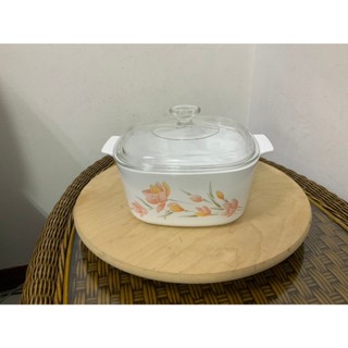 ** 白河戀蓮 ** CORNINGWARE 康寧鍋 / 湯鍋 / 陶瓷鍋 3公升 ----庫 N-02