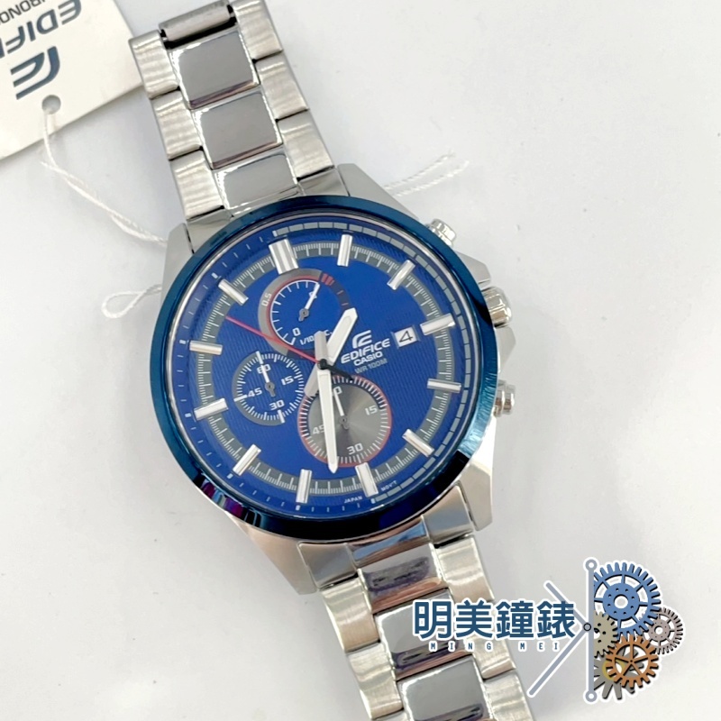 CASIO卡西歐/EFV-520RR-2A/賽車錶盤設計運動錶/三眼/EDIFICE/明美鐘錶眼鏡