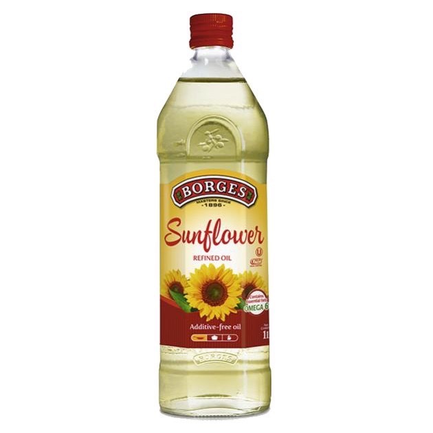 百格仕 葵花油 BORGES Sunflower Seed Oil 1000ml