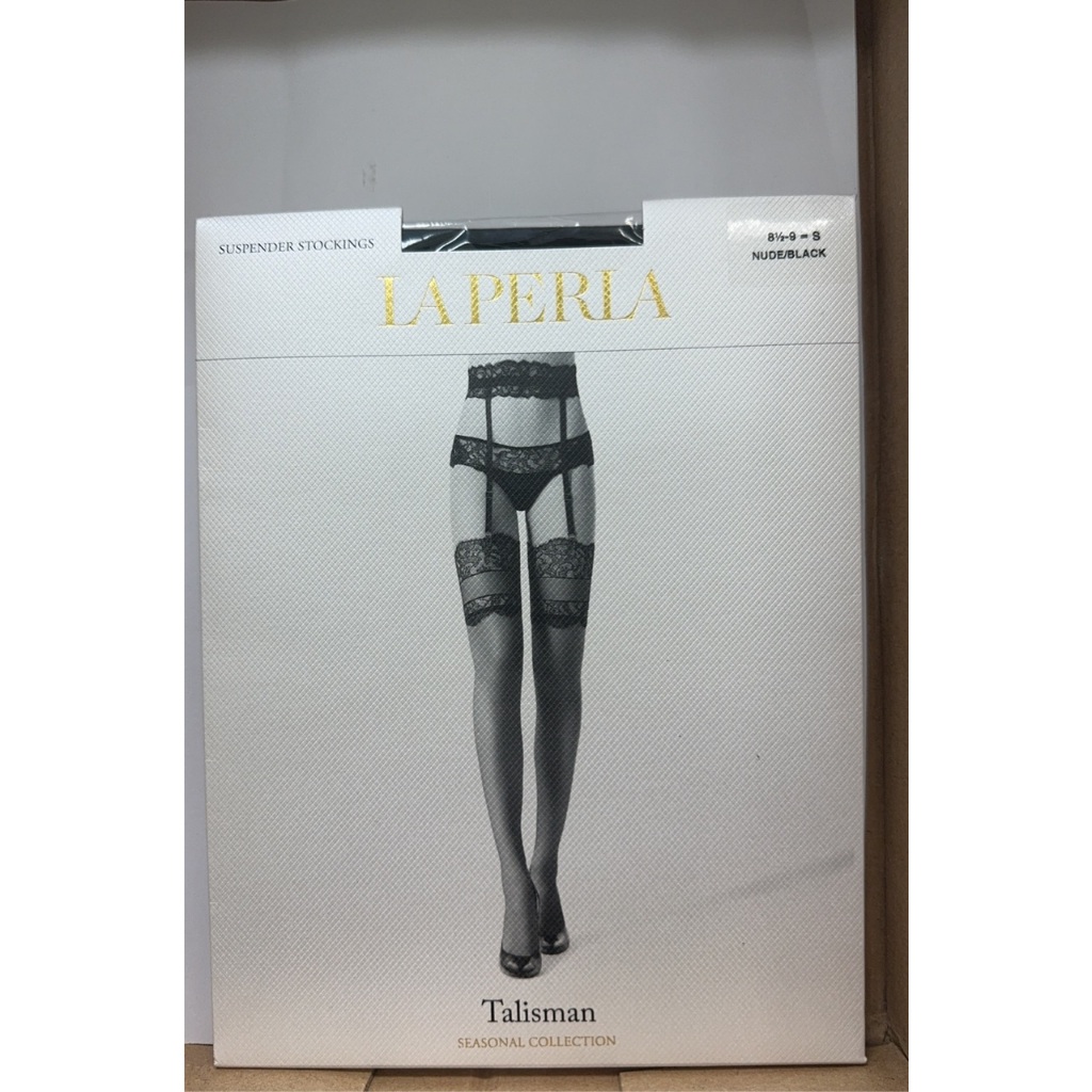 絲襪雜貨店 A0305 義大利製 Laperla 禮盒包裝 性感 美腿 吊帶襪