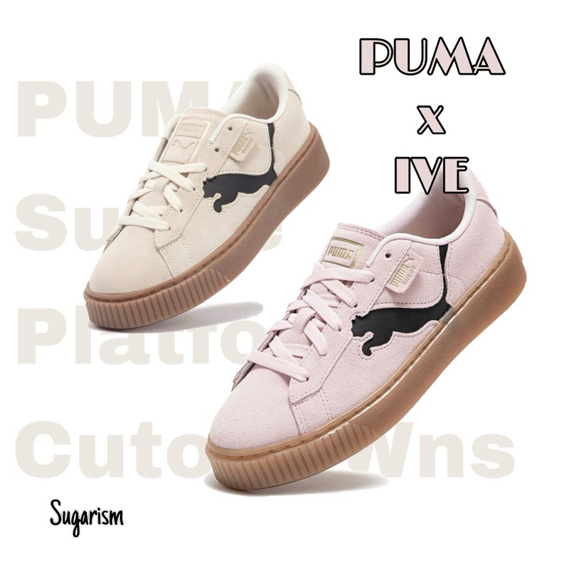 PUMA Suede Platform Cutout Wns 復古 休閒鞋 IVE代言 韓團 膠底 麂皮39723302