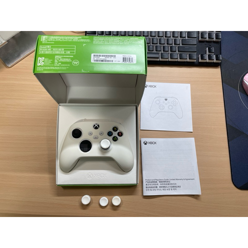 微軟原廠新款 Xbox Series X|S xbox 冰雪白 整套贈配件 xbox無線控制器 無線手把 PC手把 搖桿