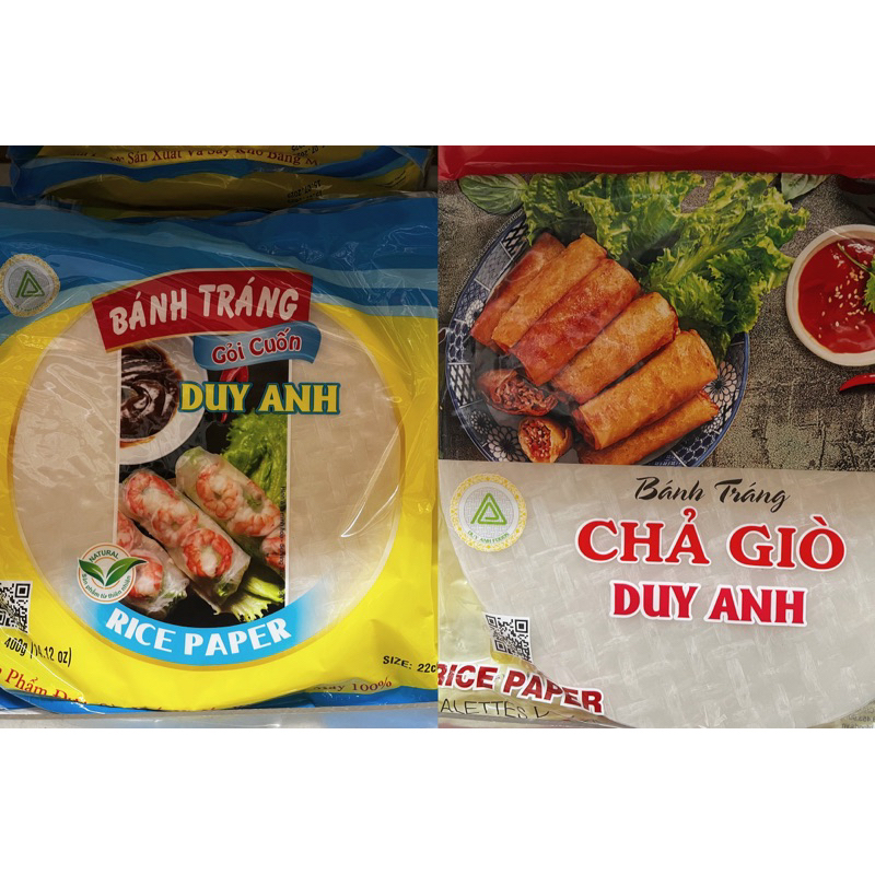 越南🇻🇳CHA GIO Banh Trang Rice Paper 春捲皮 炸春捲  米紙 400g 22cm