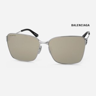 Balenciaga BB0338SK 巴黎世家太陽眼鏡｜寬臉貓眼經典款字母水銀墨鏡 女生品牌眼鏡框【幸子眼鏡】