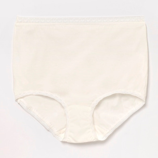 (蝦皮官方商城免運)華歌爾-媽媽褲 M-3L高腰三角褲(純淨白) NS6914CR
