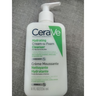 適樂膚 CeraVe 溫和洗卸泡沫潔膚露 236 mL