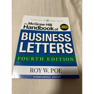 The McGraw-Hill Handbook of Business letters 4th Edition
