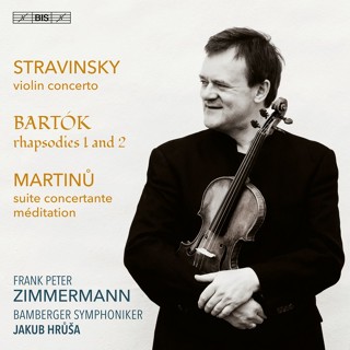 史特拉文斯基 巴爾托克 馬替努 小提琴作品 齊瑪曼 Stravinsky Bartok Martinu SACD2657
