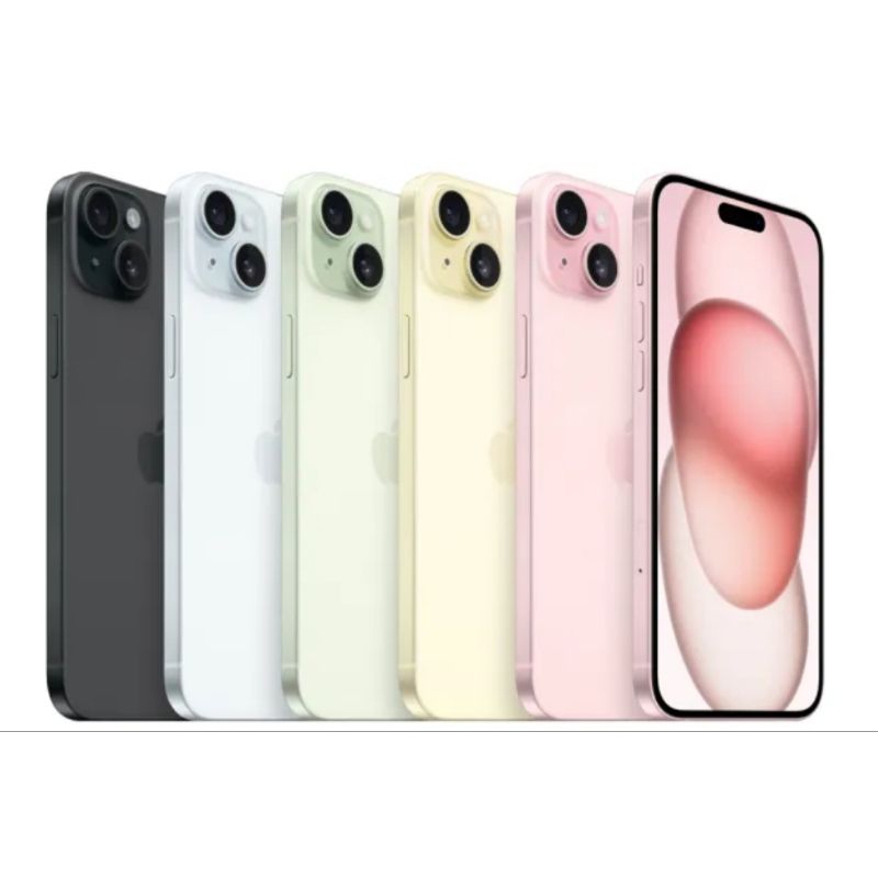 Apple Iphone 15 Plus 128g 全新 黑 白 粉 綠 藍 可選色