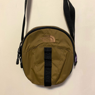 THE NORTH FACE 紫標 側揹包(卡其)