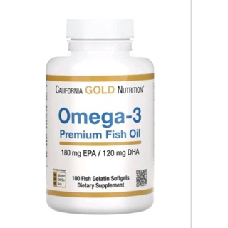 美國california Omega-3 優質魚油，100 粒