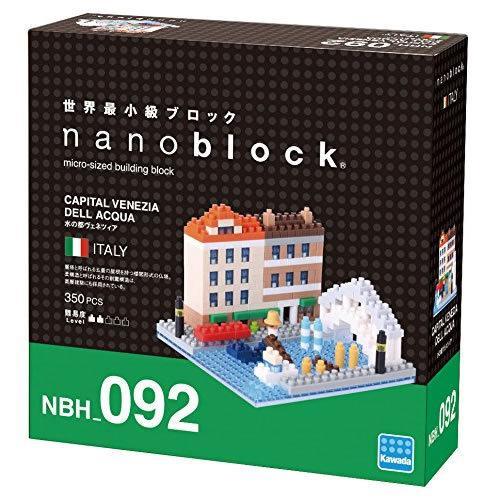 [玩樂高手附發票] 河田積木 nanoblock 積木 NBH-092 水都威尼斯 絕版