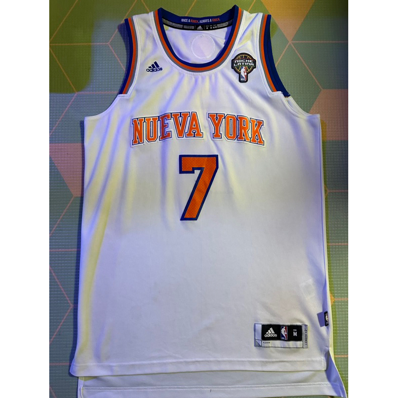 NBA前尼克New York Knicks一哥甜瓜Carmelo Anthony拉丁之夜（Nueva York)球衣出售