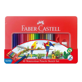 好市多｛48色🌈🖊️輝柏品牌童話世界扛霸子｝Faber-Castell 輝柏 水溶性彩色鉛筆 48色