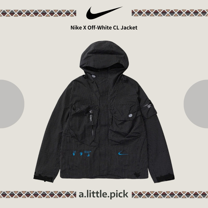 [全新] Nike X Off-White CL Jacket DN1750-010 XS