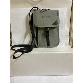 CITIZEN星辰護照夾收納包（灰）