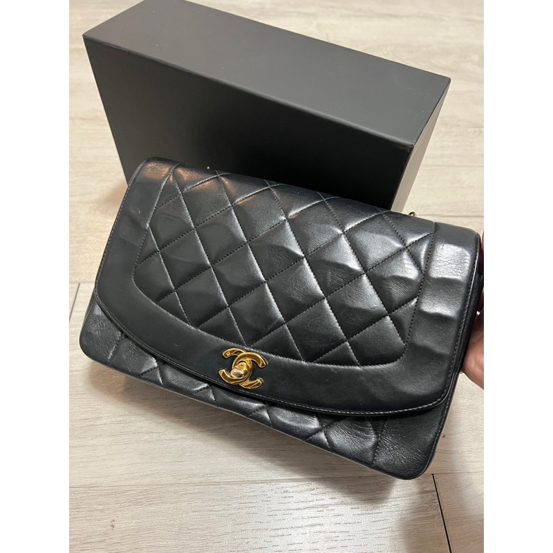 Chanel vintage chanel黛妃包 日本購入