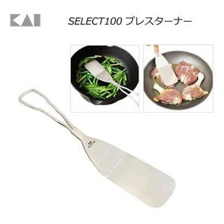 日本製 KAI貝印 2款不銹鋼料理用具1️⃣細扁輕量型不鏽鋼鍋鏟2️⃣調味或烘培計量匙組| 一組3尺寸量匙+刻度量尺