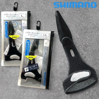 中壢紅海釣具《SHIMANO》 GL-042C 黑色單指遠投手套