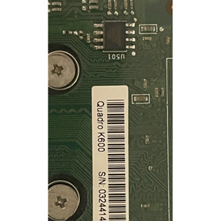 Dell原廠nvidia quadro k600/1G二手品顯卡