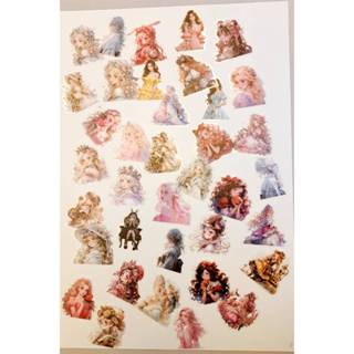 【日沐】-貼紙分裝 ~日本設計師Nene Girls Collection PET stickers Vol.1