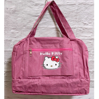 Sanrio 三麗鷗 Hello Kitty 手提乾濕兩用旅行袋 可套拉桿箱 旅行收納袋 旅行袋 旅行包