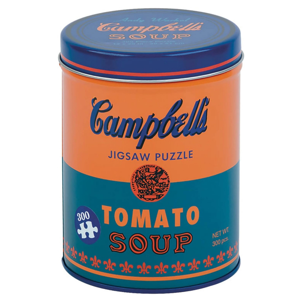 BINGO! Galison 安迪沃荷 300片拼圖 番茄湯罐 Andy Warhol 藝術拼圖 番茄湯 普普藝術 錫罐