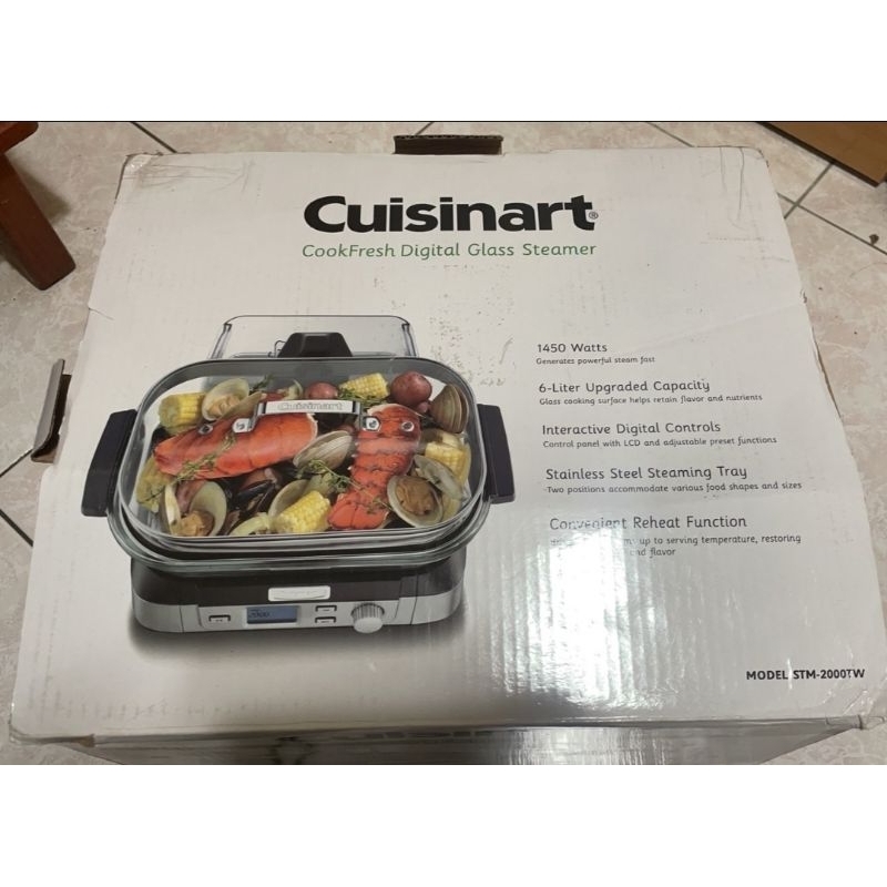 Cuisinart 美膳雅 6L數位式美味蒸鮮鍋(STM-2000TW)