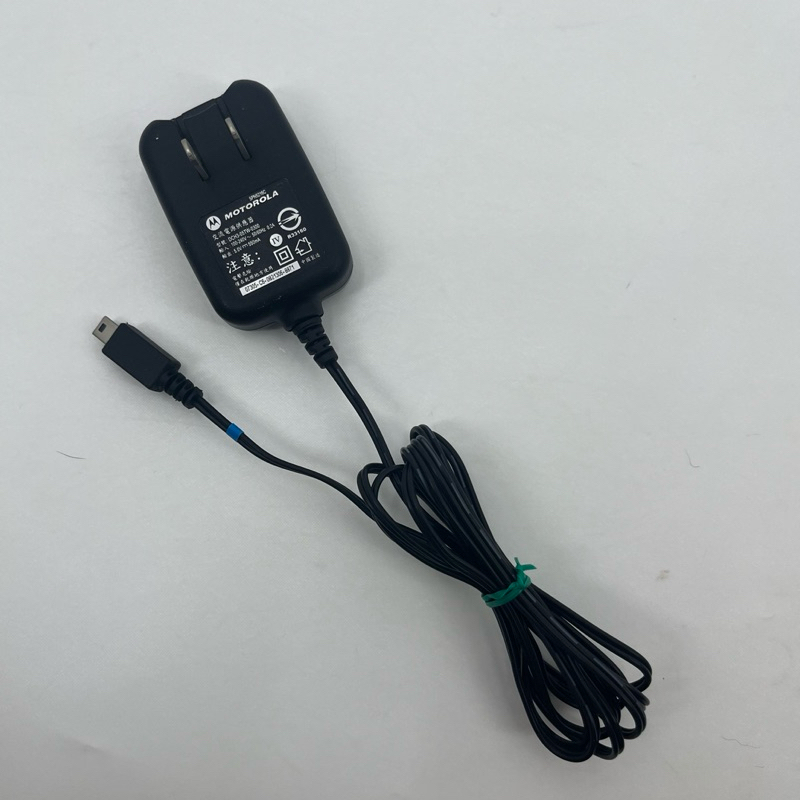 ❮二手❯ motorola 摩托羅拉 Mini USB 原廠變壓器 5V 550mA 無線電話充電器 電源充電器 電源線