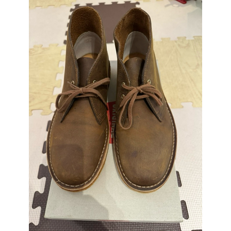 Clarks Desert Boot 沙漠靴EUR 41.5幾乎全新，尺寸不合，僅於店面試穿，未穿出去過