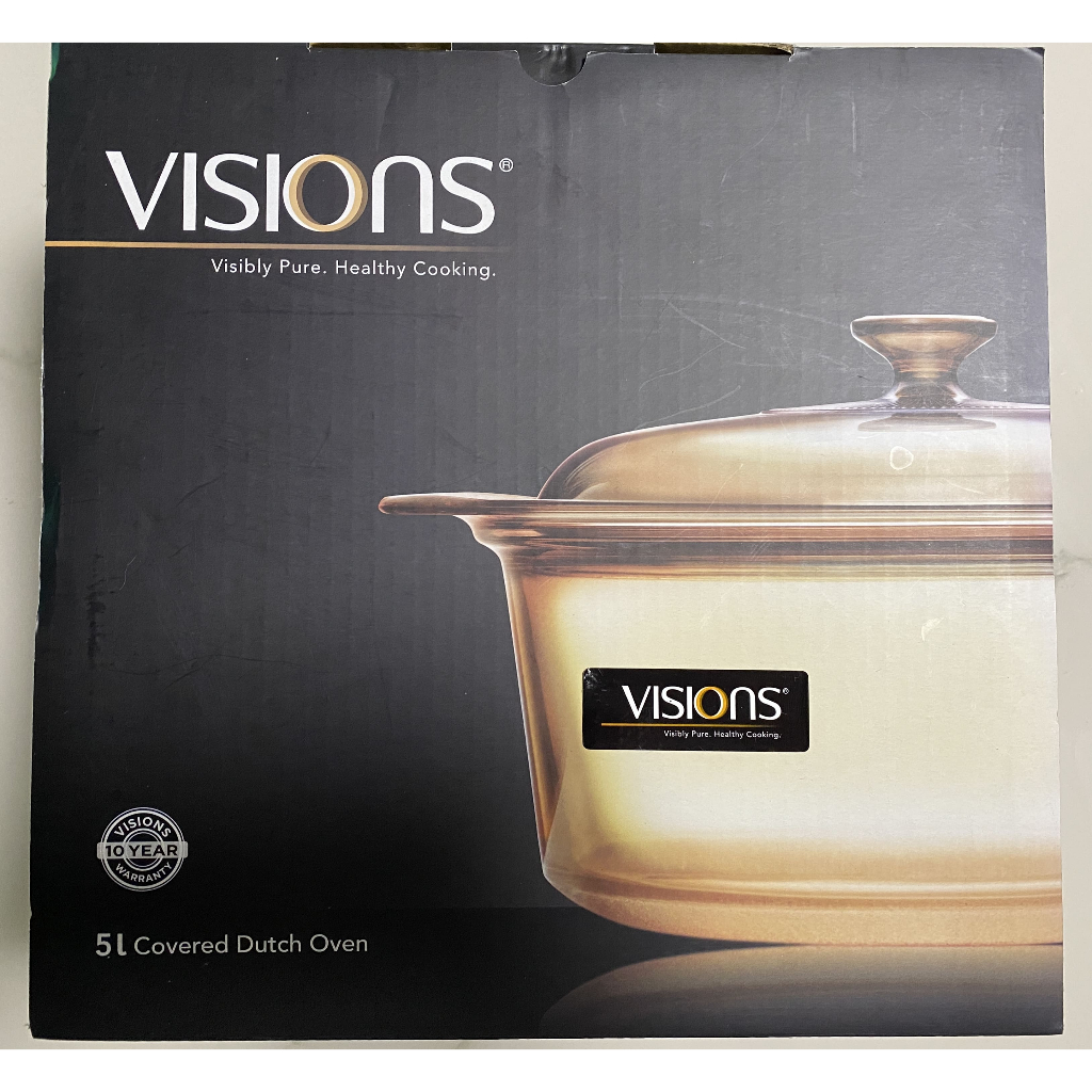 康寧 Visions 晶彩透明鍋 (雙耳) 5L