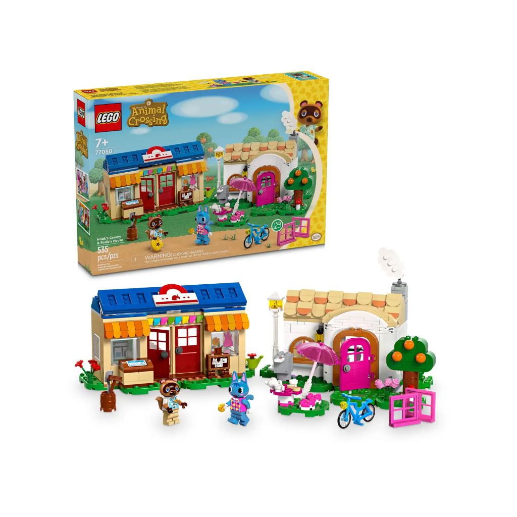 【Meta Toy】LEGO樂高 動物森友會系列 77050 Nook 商店與彭花的家