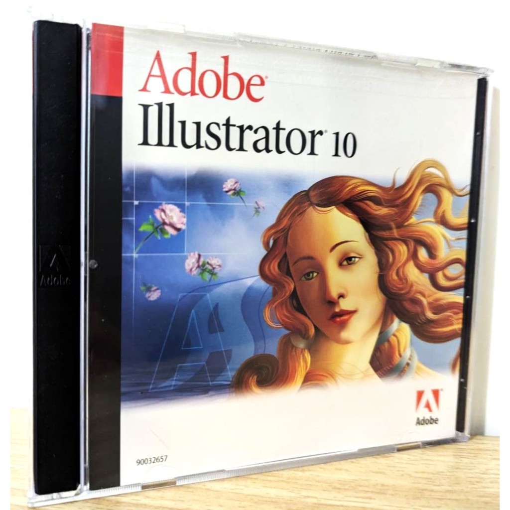Adobe Illustrator 10 中文版 序號 光碟 懷舊軟體 修圖軟體 二手 AI