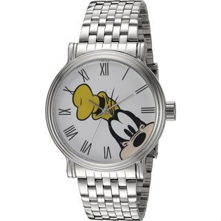 預購👍正版空運👍美國迪士尼 Disney 米奇的好朋友 Goofy 米奇 高飛狗 狗 皮革 手錶 錶